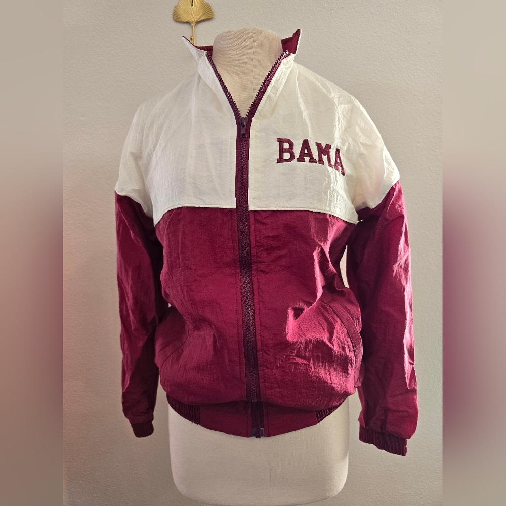 Hilton NWT Vtg Full Zip Alabama University  Jacket Game Day Football Gear Small